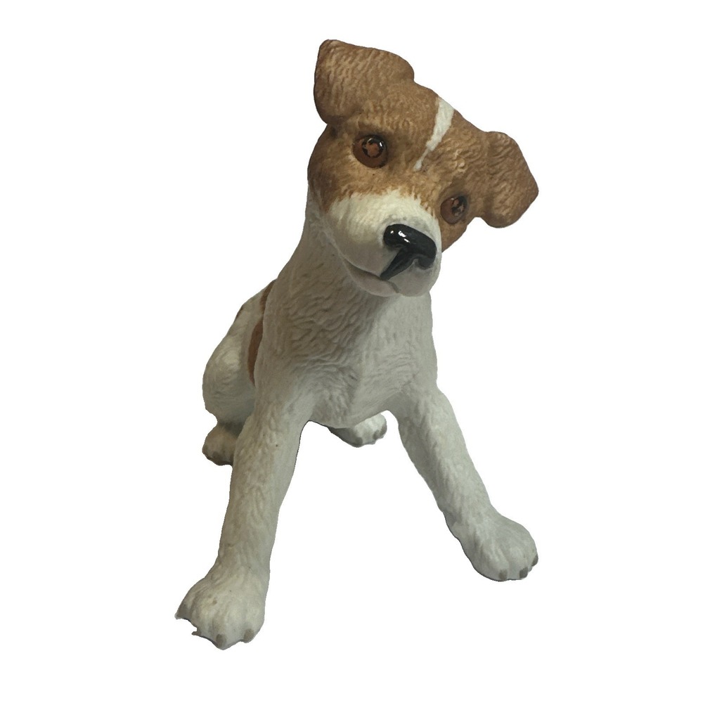 Retired 2002 LENOX‎ Little Jack Russell Terrier Figurine - Handcrafted Porcelain